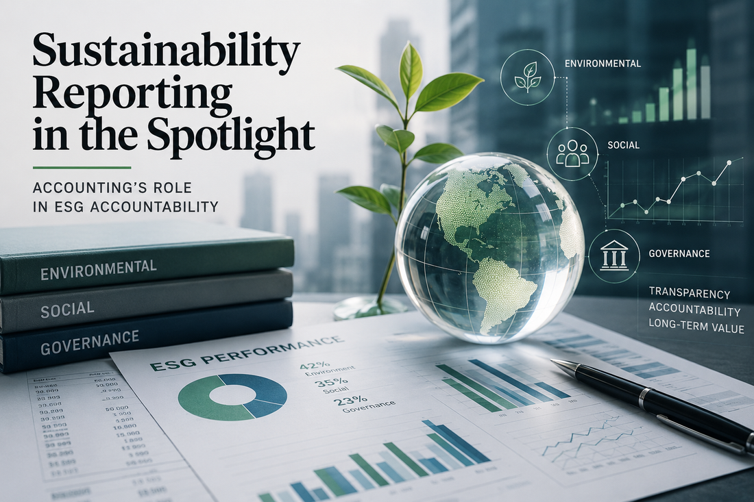 Sustainability Reporting in the Spotlight: Accounting’s Role in ESG Accountability
