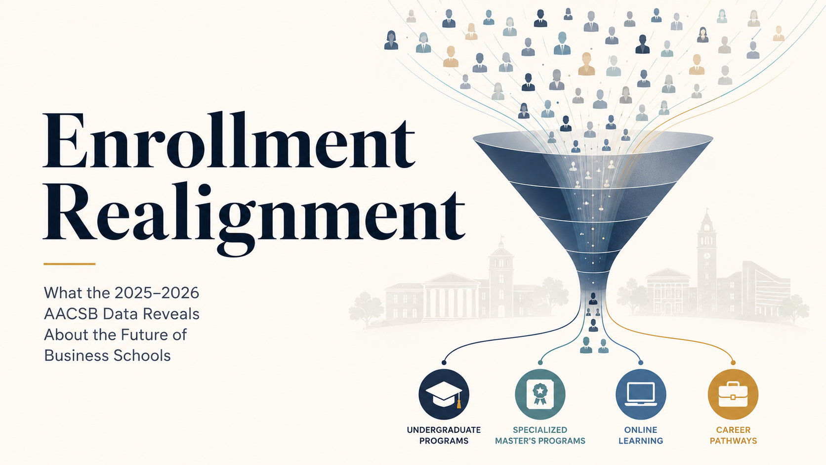 Enrollment Realignment: What the 2025–2026 AACSB Data Reveals About the Future of Business Schools