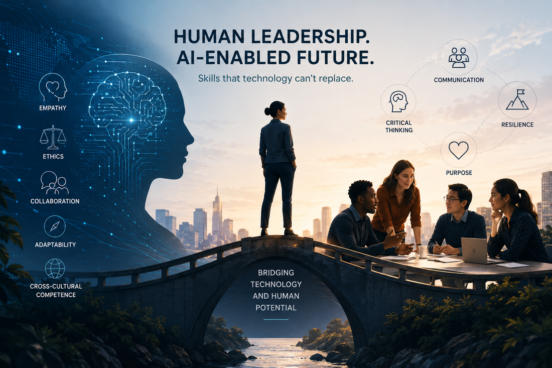 Bridging the Skills Gap: Business Education’s Role in Developing Human-Centered Leadership for an AI Era