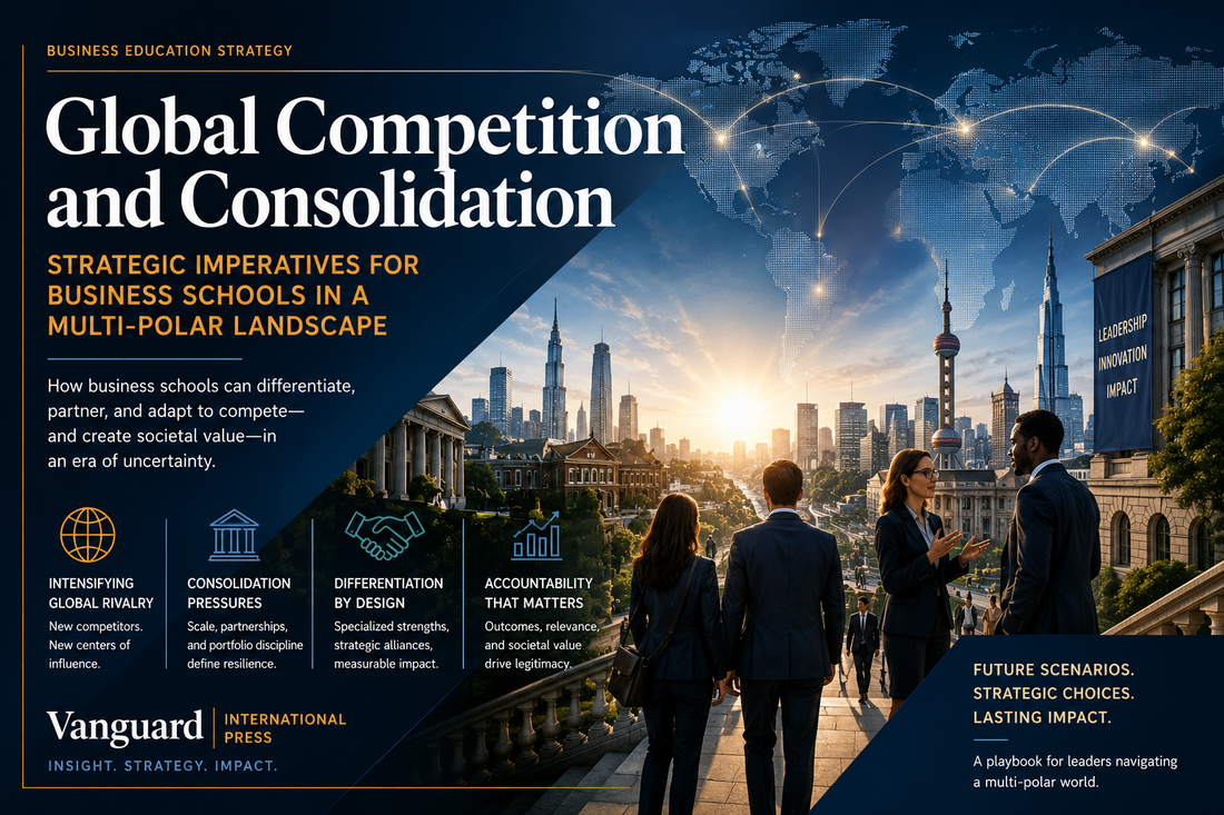 Global Competition and Consolidation: Strategic Imperatives for Business Schools in a Multi-Polar Landscape