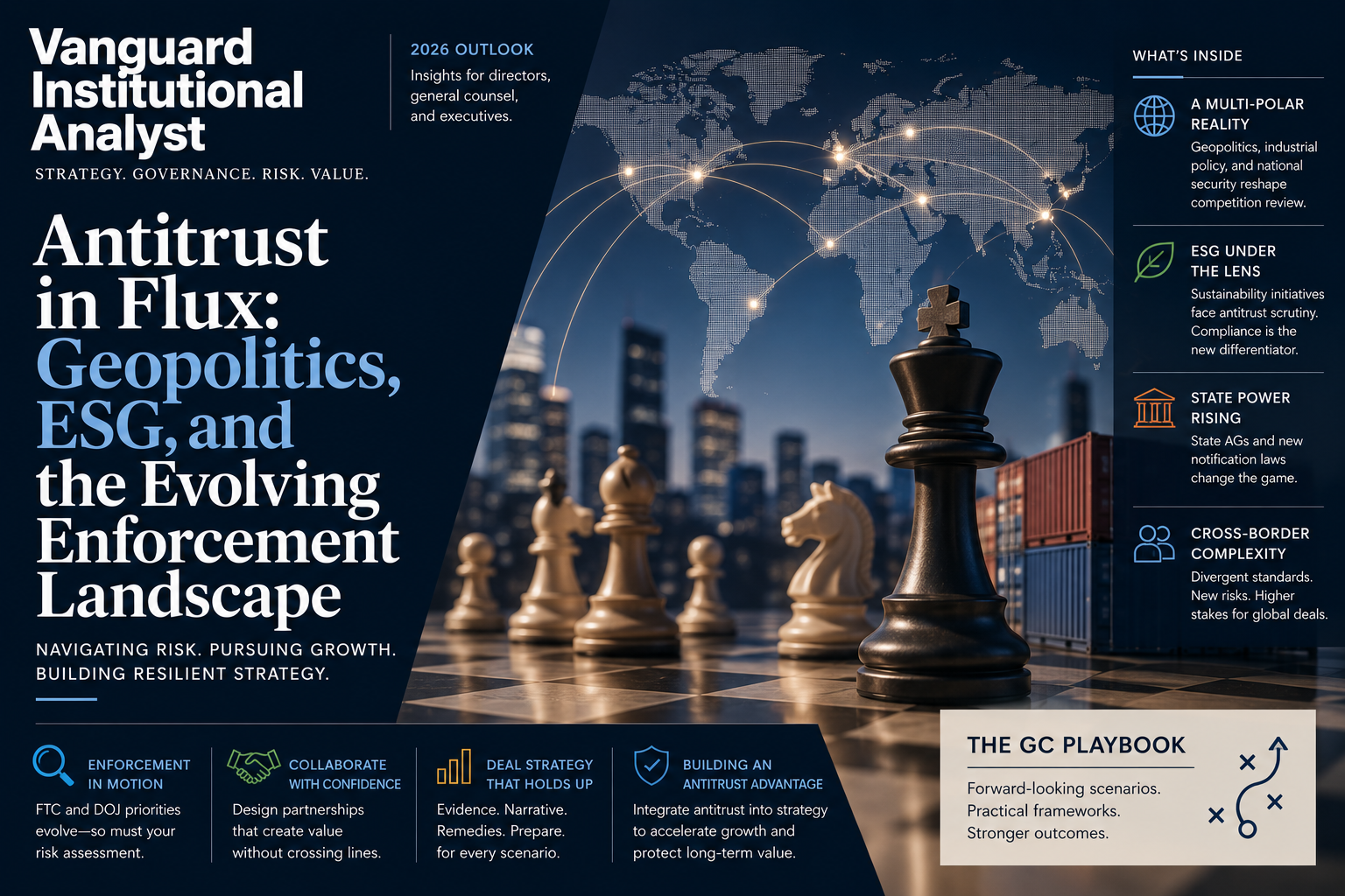 Antitrust in Flux: Geopolitics, ESG, and the Evolving Enforcement Landscape for 2026