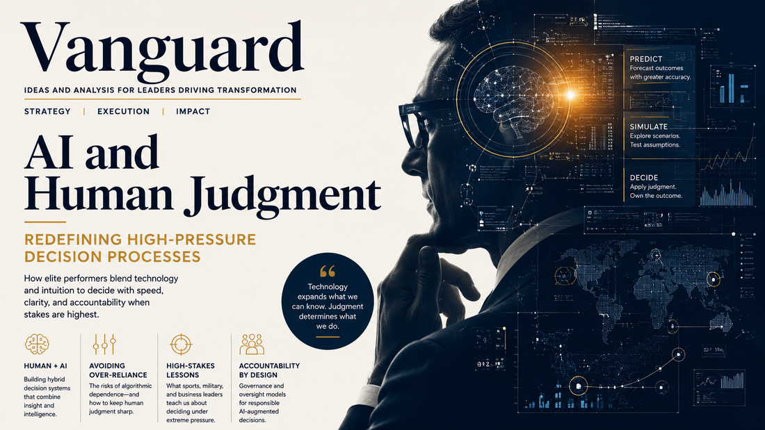 AI and Human Judgment: Redefining High-Pressure Decision Processes