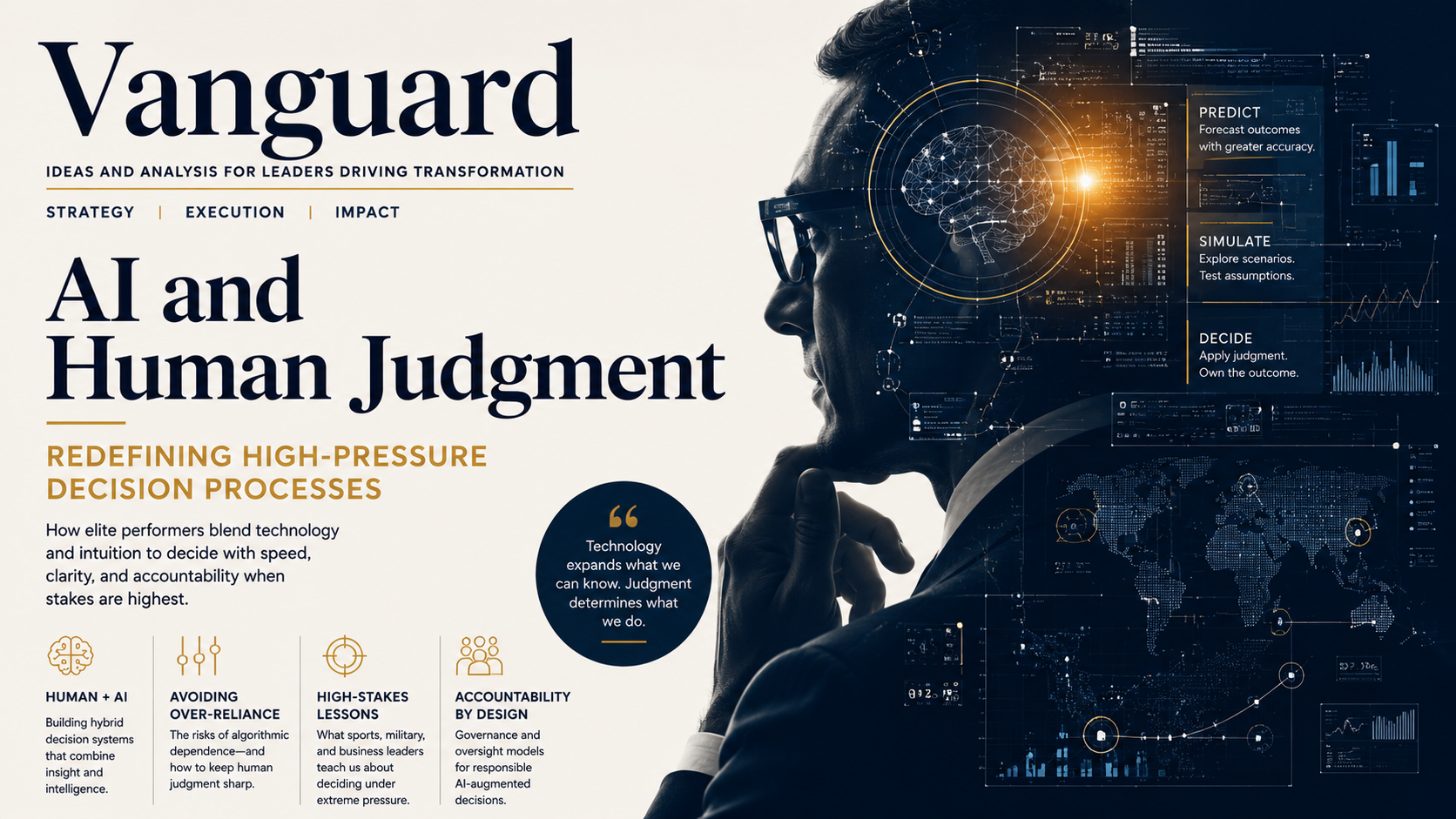 AI and Human Judgment: Redefining High-Pressure Decision Processes