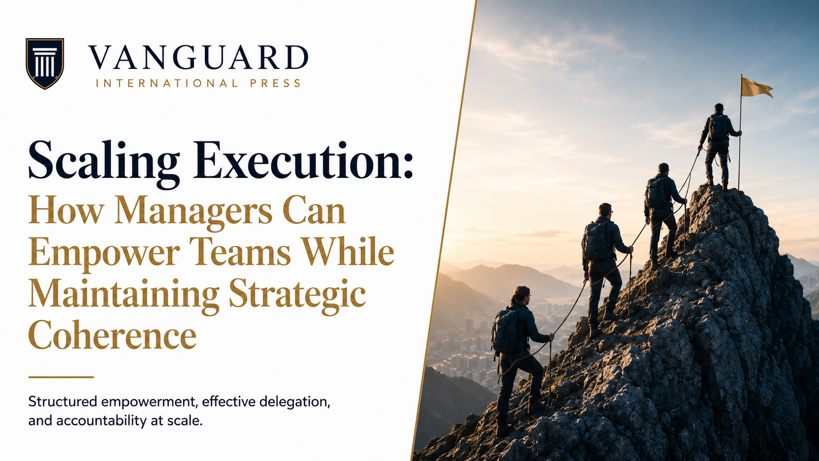 Scaling Execution: How Managers Can Empower Teams While Maintaining Strategic Coherence