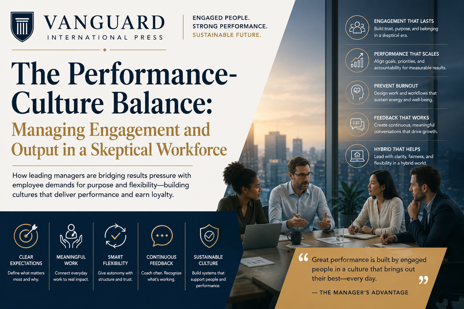 The Performance-Culture Balance: Managing Engagement and Output in a Skeptical Workforce