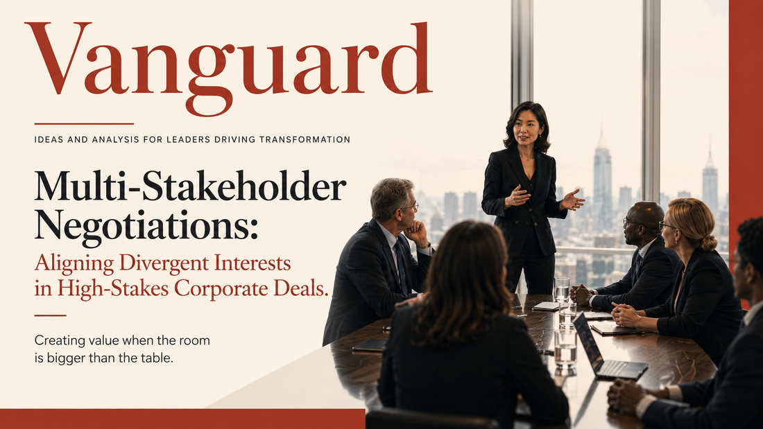 Multi-Stakeholder Negotiations: Aligning Divergent Interests in High-Stakes Corporate Deals