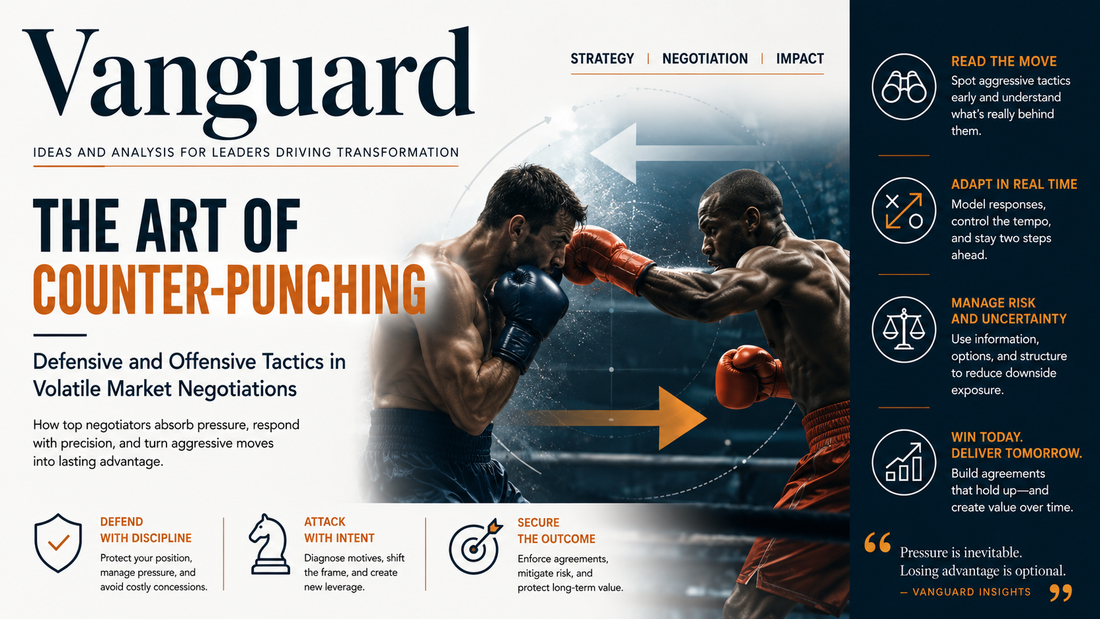 The Art of Counter-Punching: Defensive and Offensive Tactics in Volatile Market Negotiations