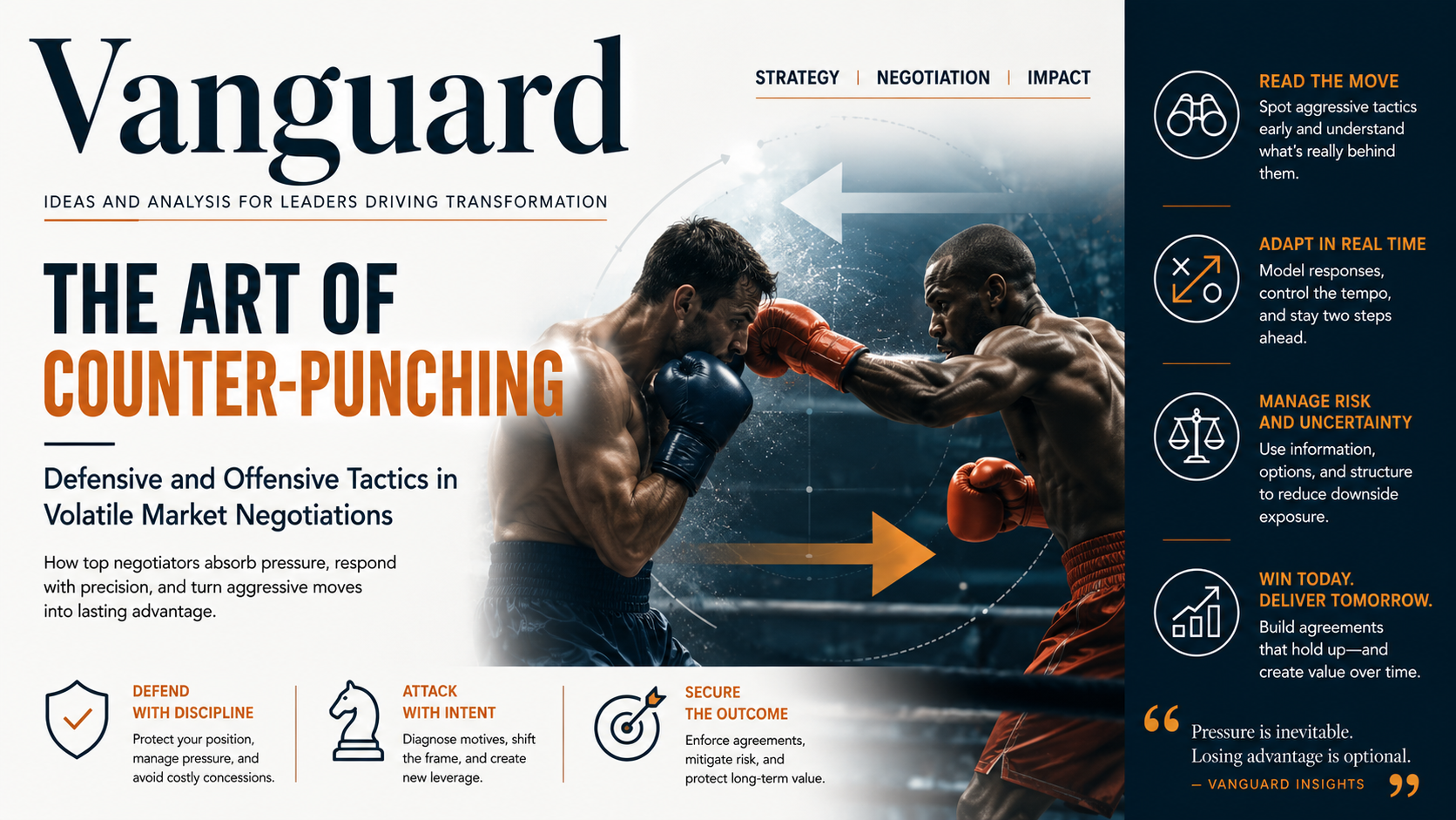 The Art of Counter-Punching: Defensive and Offensive Tactics in Volatile Market Negotiations