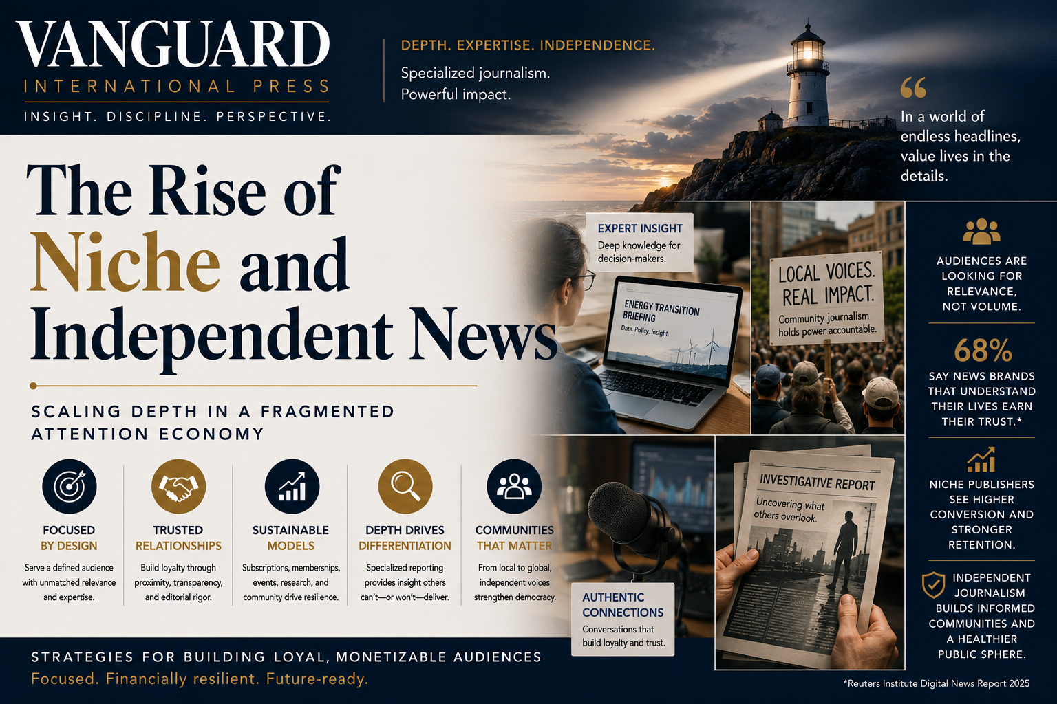 The Rise of Niche and Independent News: Scaling Depth in a Fragmented Attention Economy
