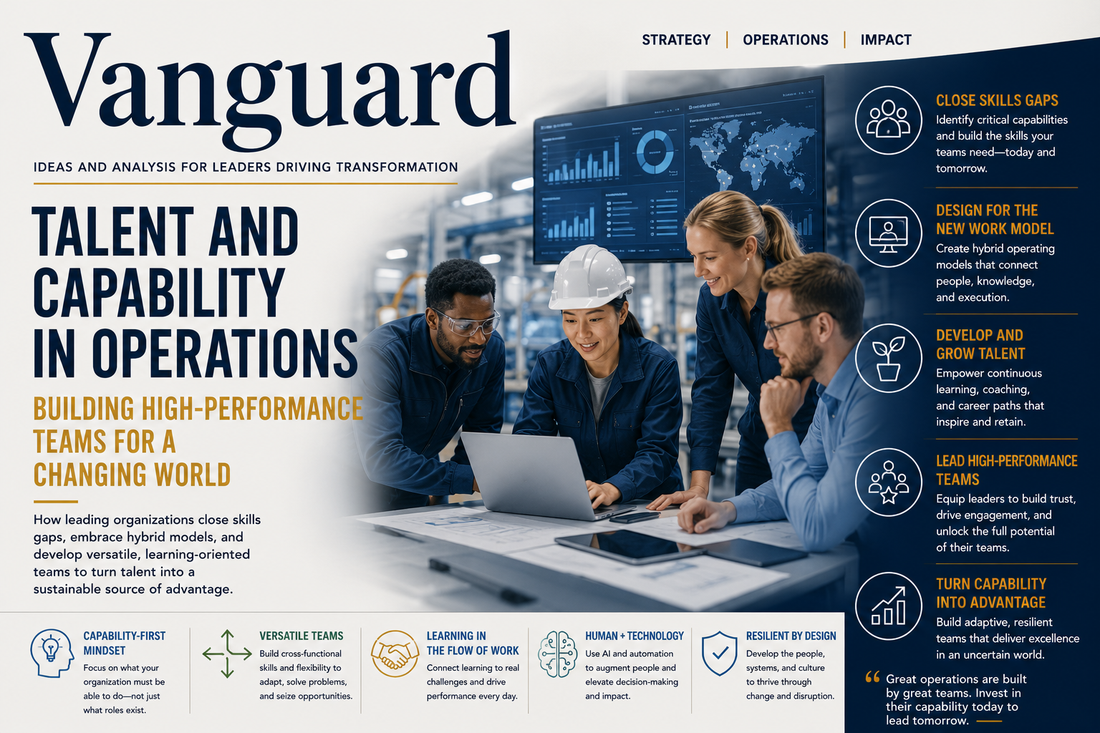 Talent and Capability in Operations: Building High-Performance Teams for a Changing World
