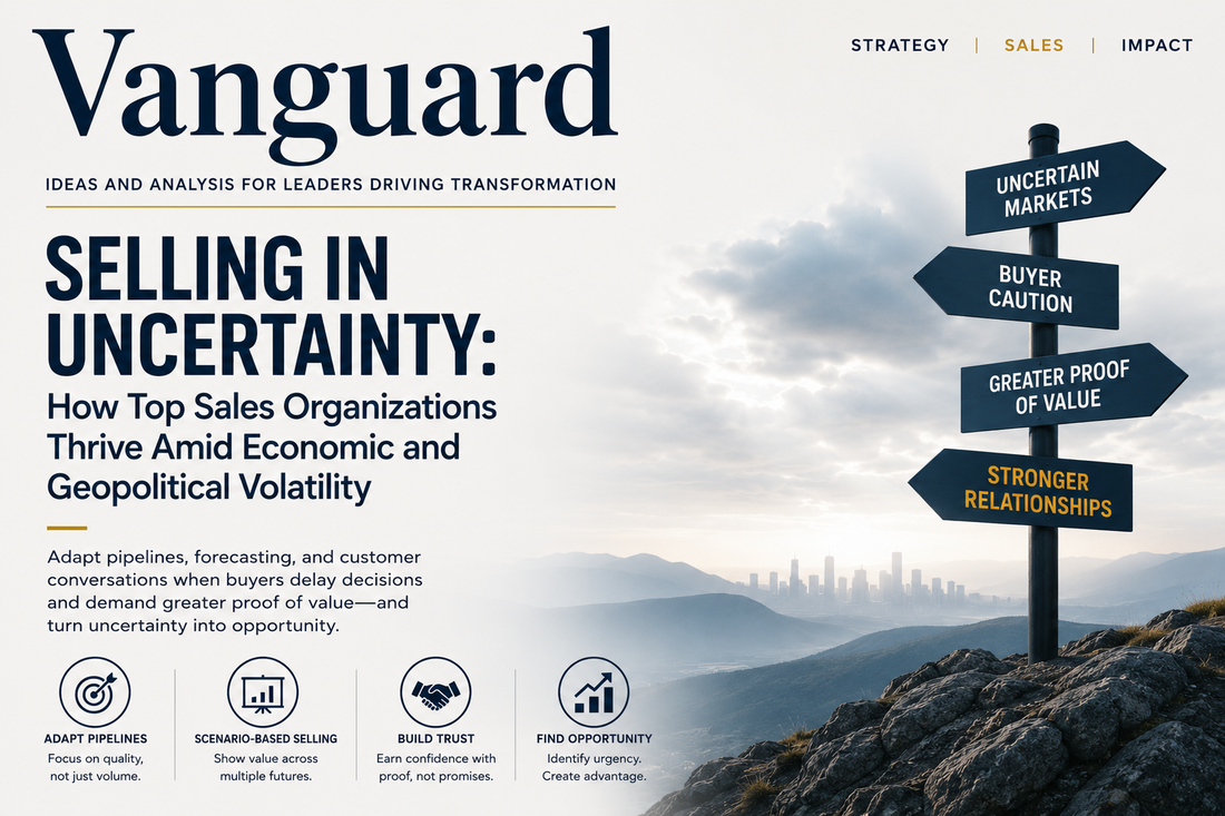 Selling in Uncertainty: How Top Sales Organizations Thrive Amid Economic and Geopolitical Volatility