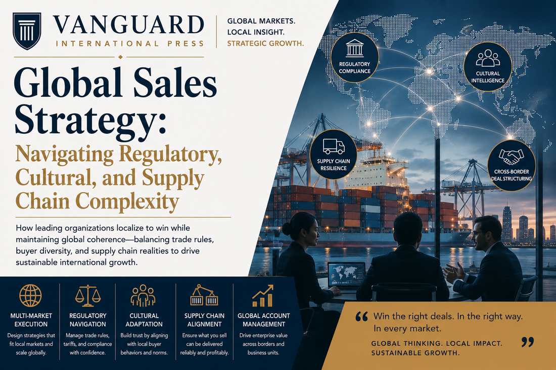 Global Sales Strategy: Navigating Regulatory, Cultural, and Supply Chain Complexity