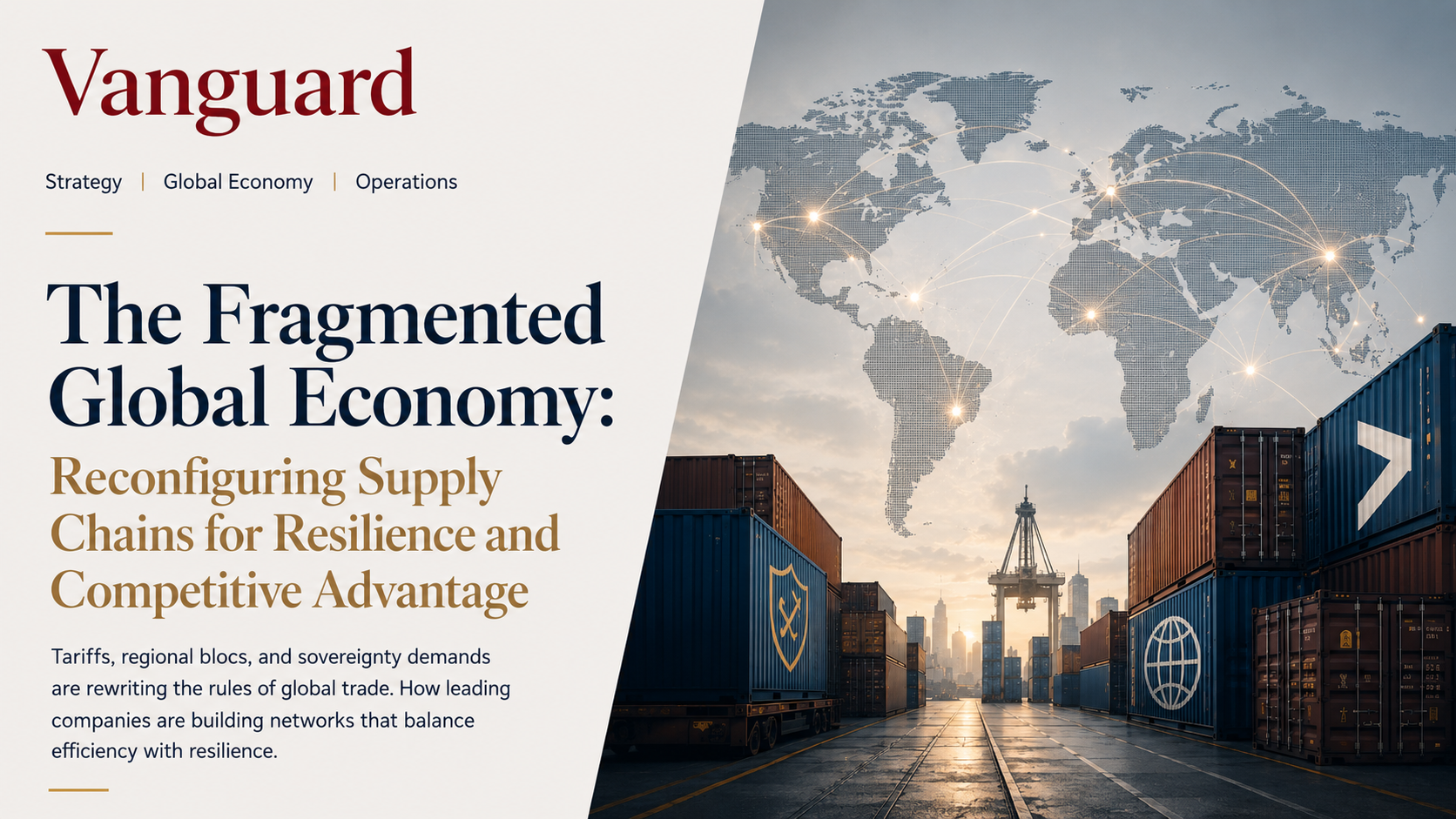 The Fragmented Global Economy: Reconfiguring Supply Chains for Resilience and Competitive Advantage