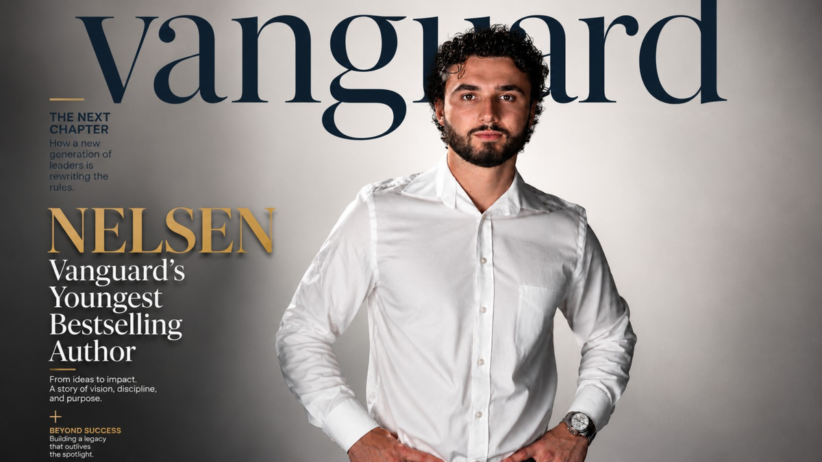 Jacob J. Nelsen Becomes Vanguard’s Youngest Bestselling Author