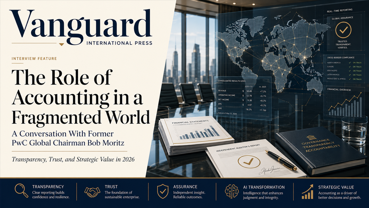 An Interview Feature With Former PwC Global Chairman Bob Moritz on Transparency, Trust, and Strategic Value in 2026
